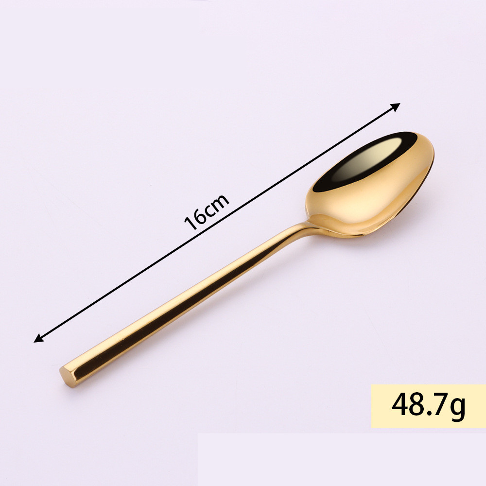 Gold Dessert Spoon