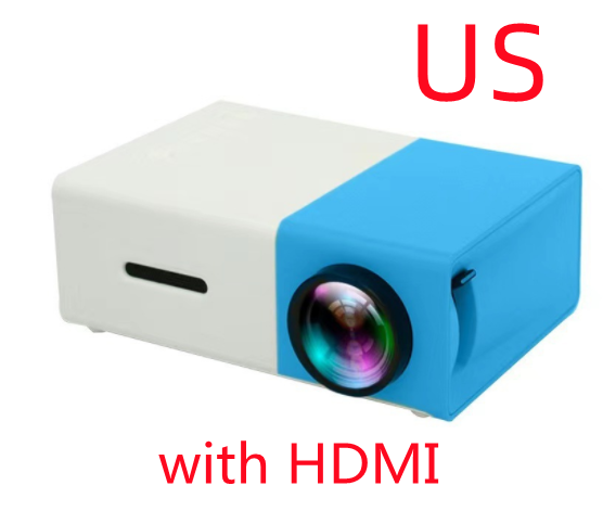 Portable Projector 3D Hd Led Home Theater Cinema HDMI-compatible Usb Audio Projector Yg300 Mini Projector - Image 21