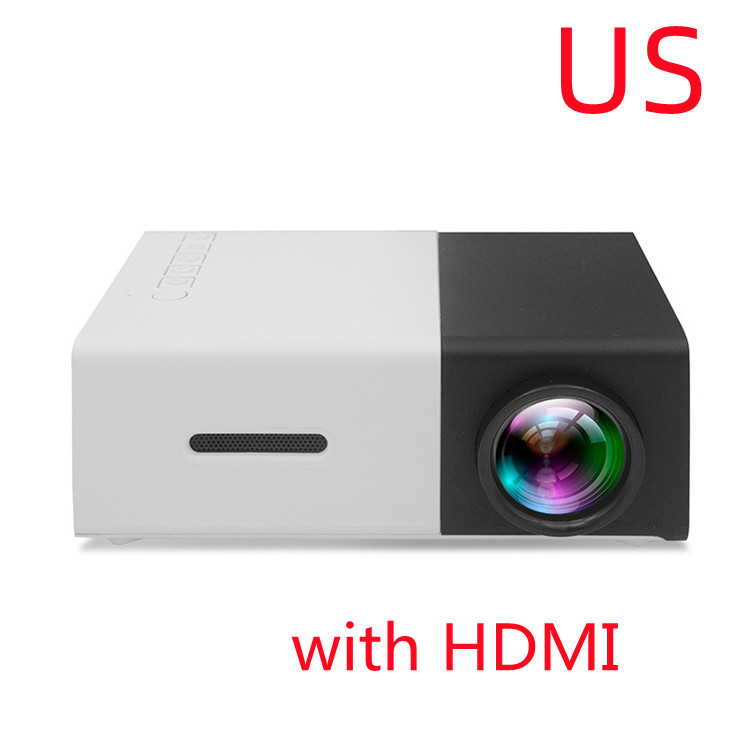 Portable Projector 3D Hd Led Home Theater Cinema HDMI-compatible Usb Audio Projector Yg300 Mini Projector - Image 18