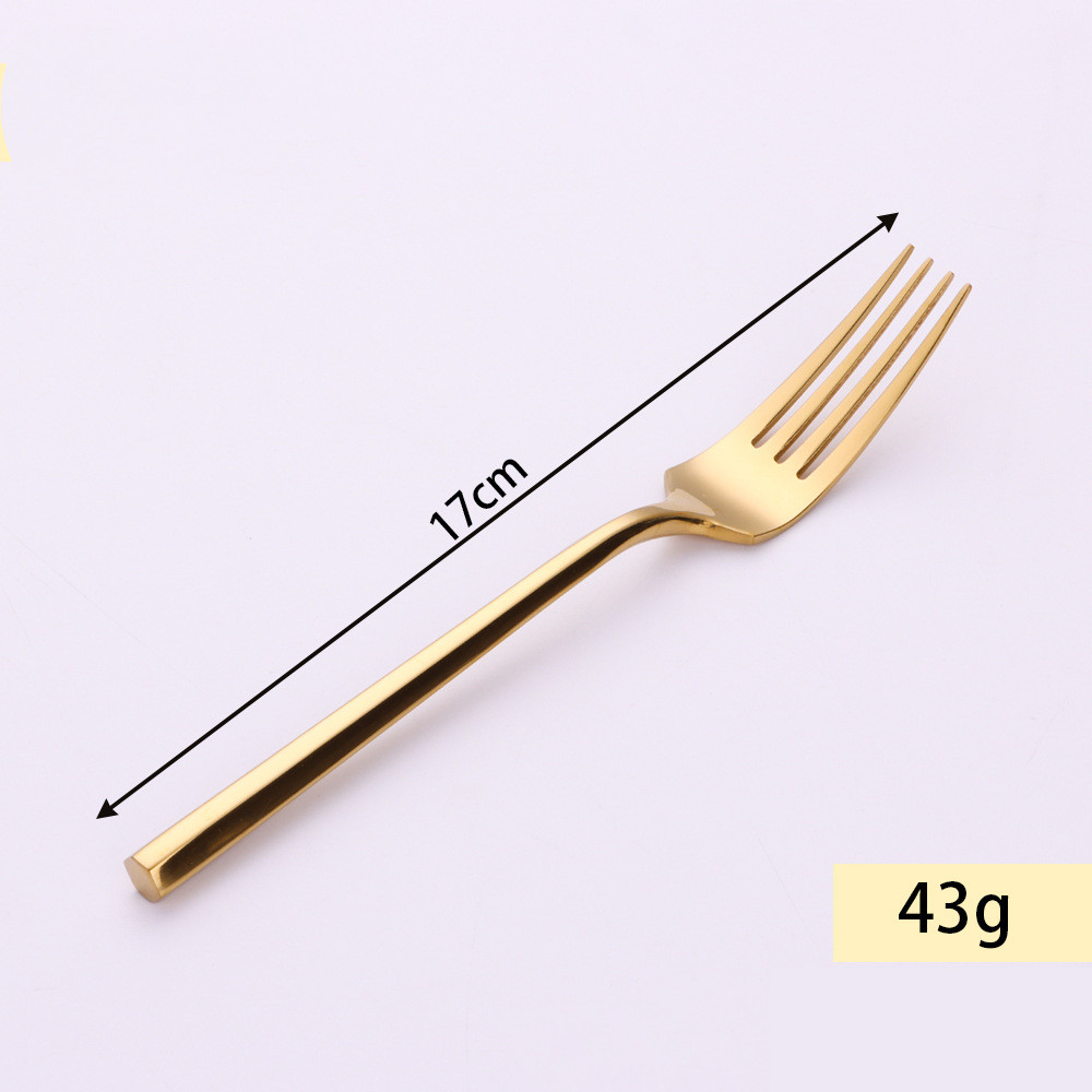 Gold Dessert Fork