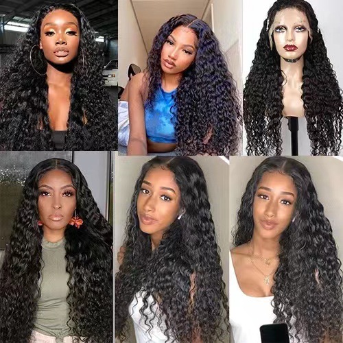 Women's Wigs With Small Curly Hair Front Lace — foto 3