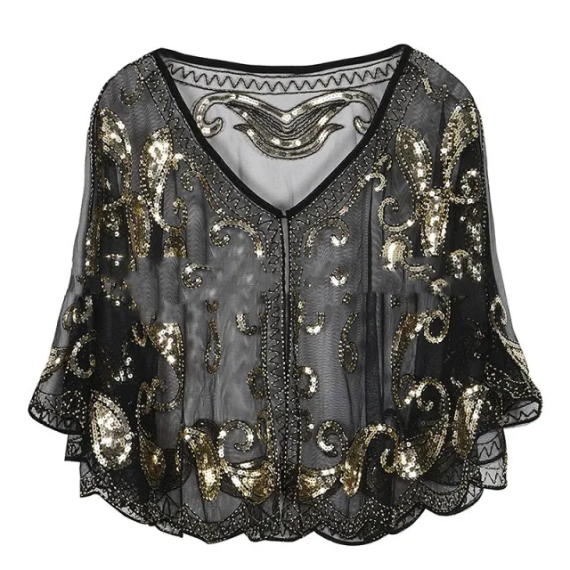 Christmas Annual Party Evening Dress Women Black Gold - Shop at LoveMi