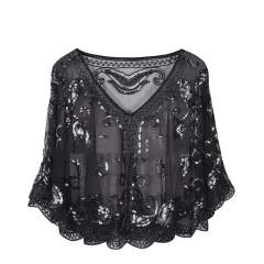 Christmas Annual Party Evening Dress Women - Black - View 1