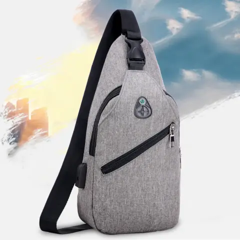 Men's Chest Shoulder Crossbody Bag Leisure Sports