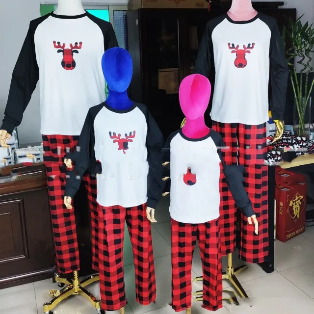 Pajamas Christmas Parent child Set Picture Mom 3Xl - Shop at LoveMi