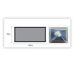 Dog Quarantine Mesh Portable Folding Pet Quarantine Fence - 100X78Cm - View 1