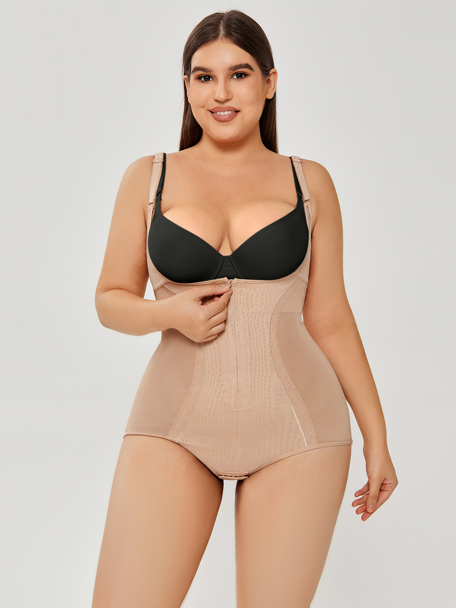 Shapewear bodysuit tummy control slim body shaper