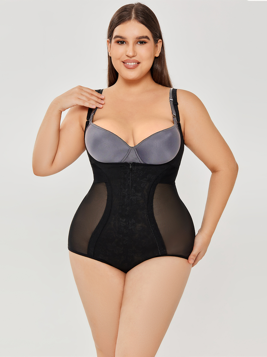 Shapewear bodysuit tummy control slim body shaper