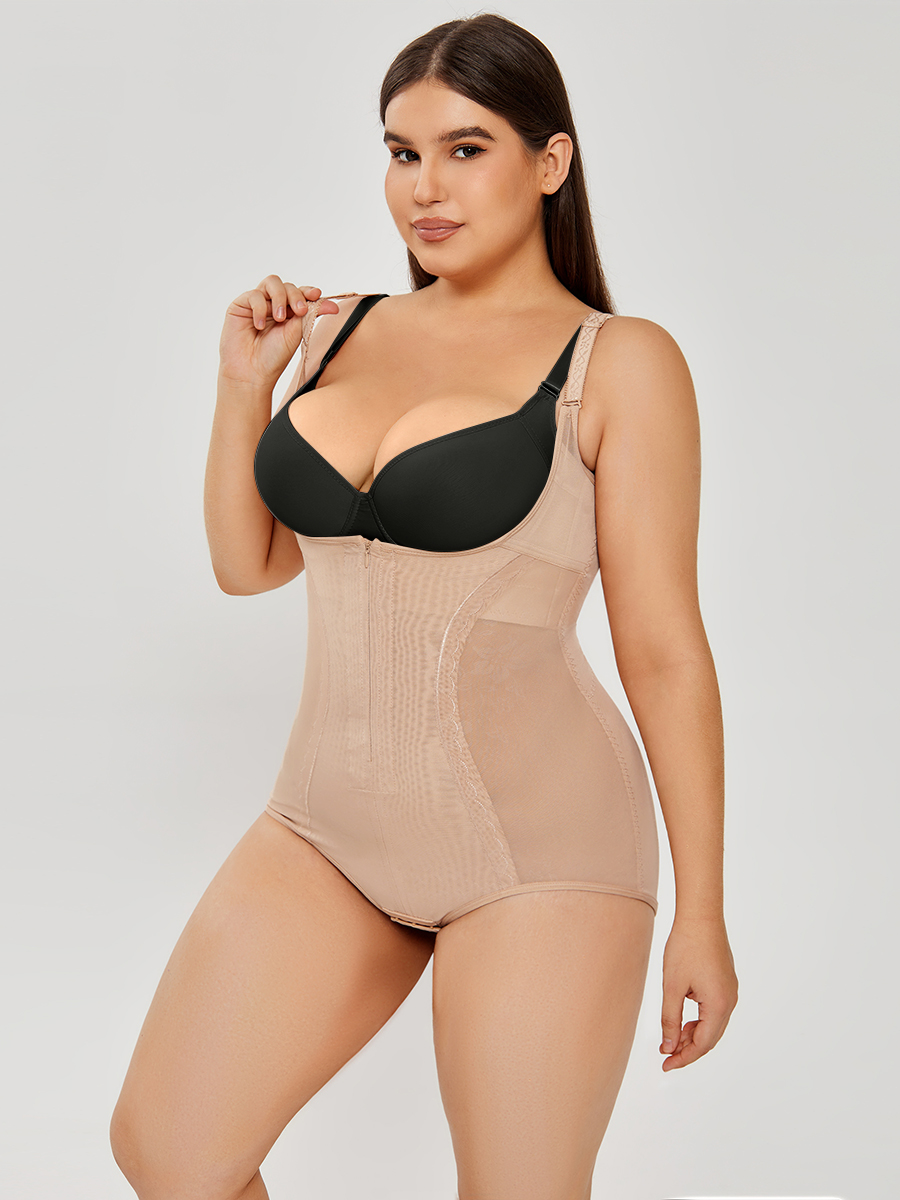 Shapewear bodysuit tummy control slim body shaper