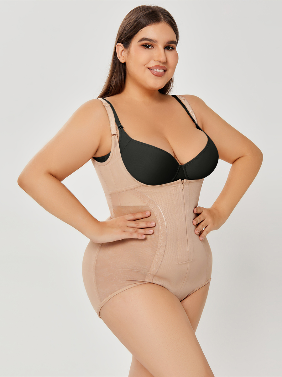 Shapewear bodysuit tummy control slim body shaper