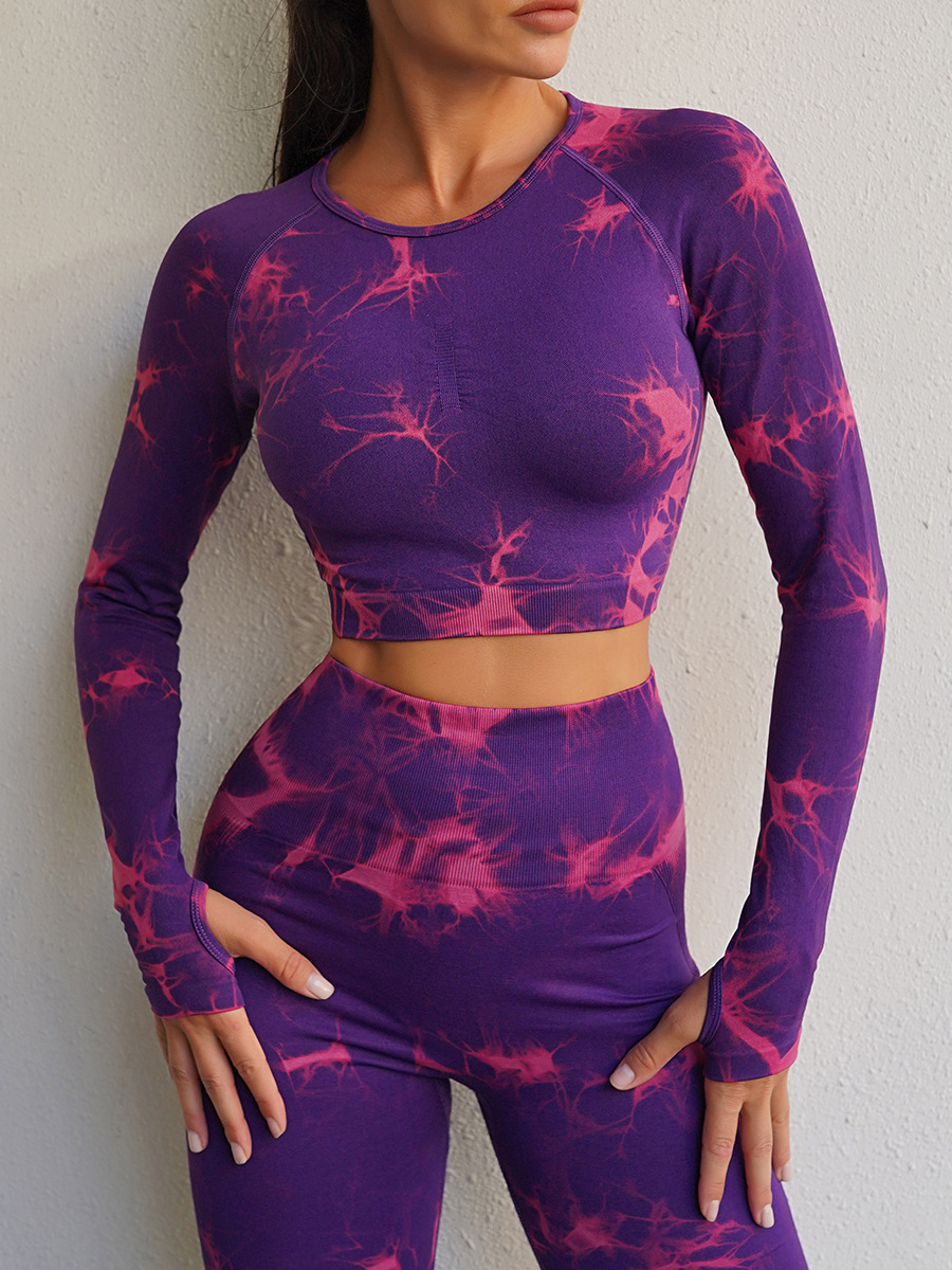 Purplish Red Long Sleeve