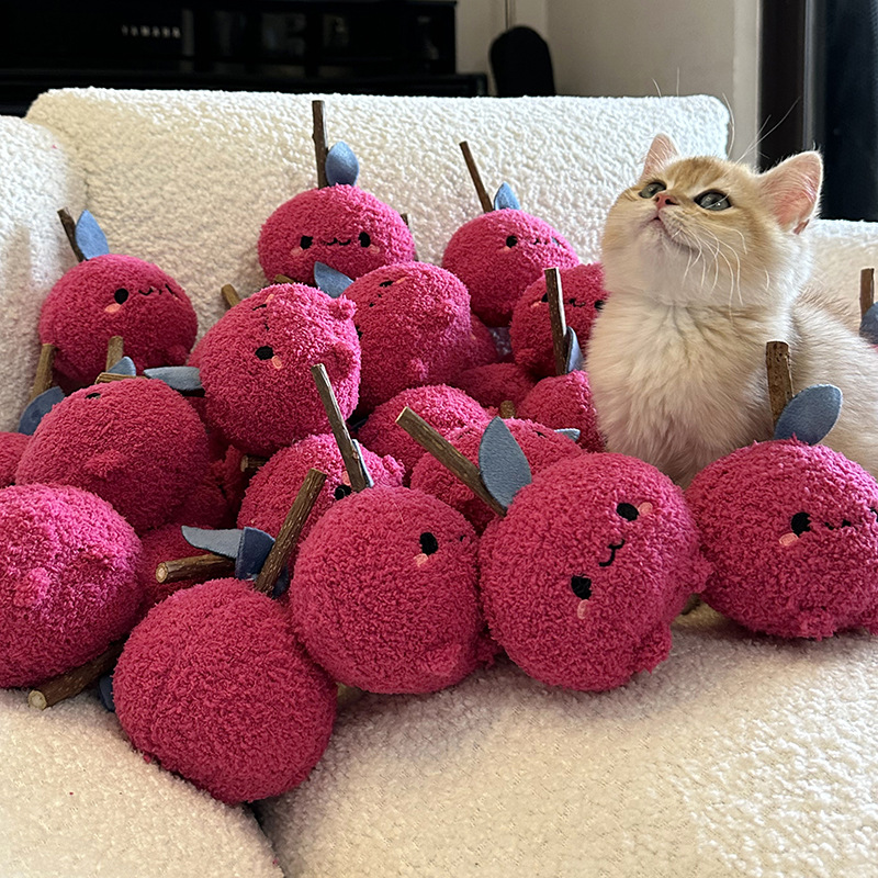 Cute Cat Bite Molar Rod Toy