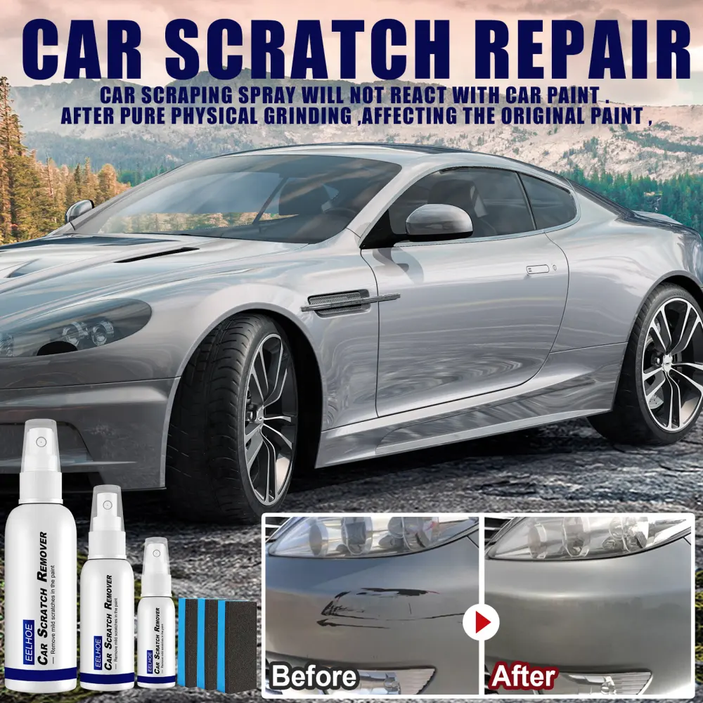 Paint Surface Scratch Removal Scraping Sealing Glaze Coating Renovation