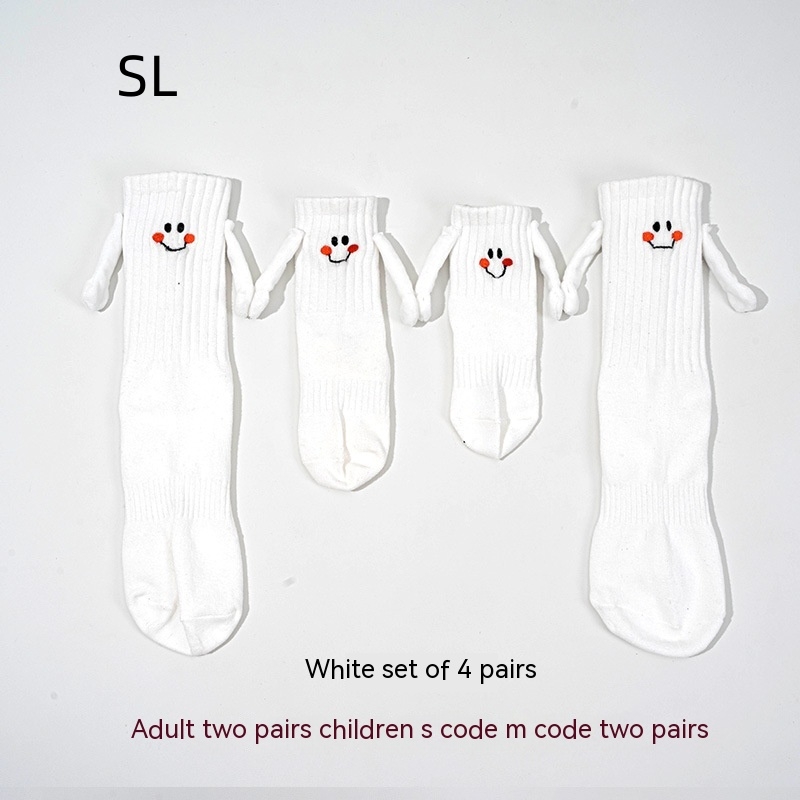 White Two Adult SL Two Pairs