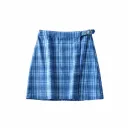 Blue Half Skirt