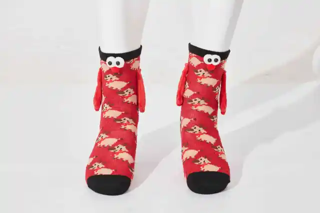 Mid Tube Christmas Couple Socks C4 - Shop at LoveMi