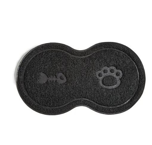 PVC Cat Litter Mat Grey Black - Shop at LoveMi
