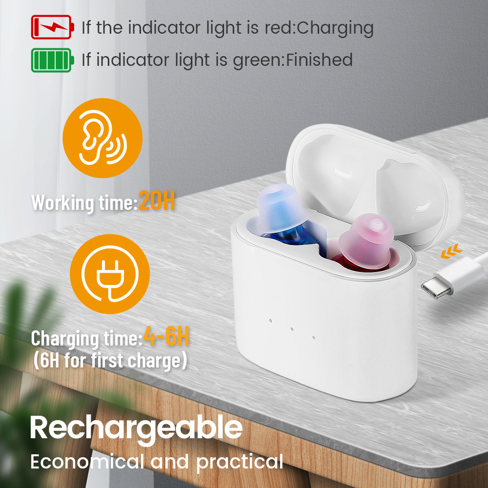 TWS Magnetic Wireless Charging Chamber Sound Amplifier - Image 3