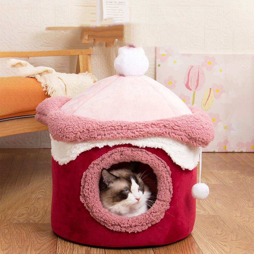 บ้านสัตว์เลี้ยงสไตล์ไอศกรีม น่ารัก อบอุ่น สำหรับน้องหมา