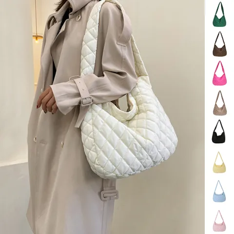 Winter Personalized Bags for Women Crossbody Bag with Rhombus