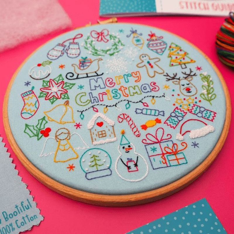 Creative Christmas Cotton Embroidery Countdown Gift — image 1