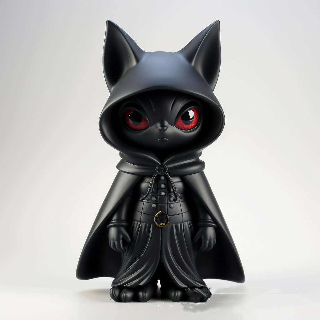 Black cat resin craft ornament (a style)