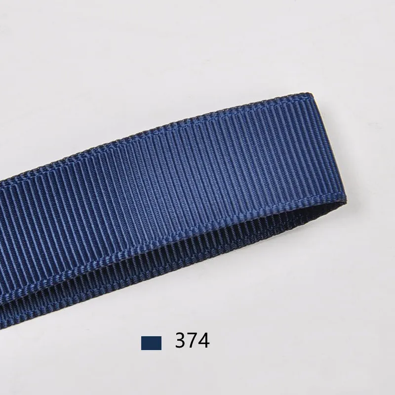 Hair Accessories Polyester Ribbed Ribbon - 374Color