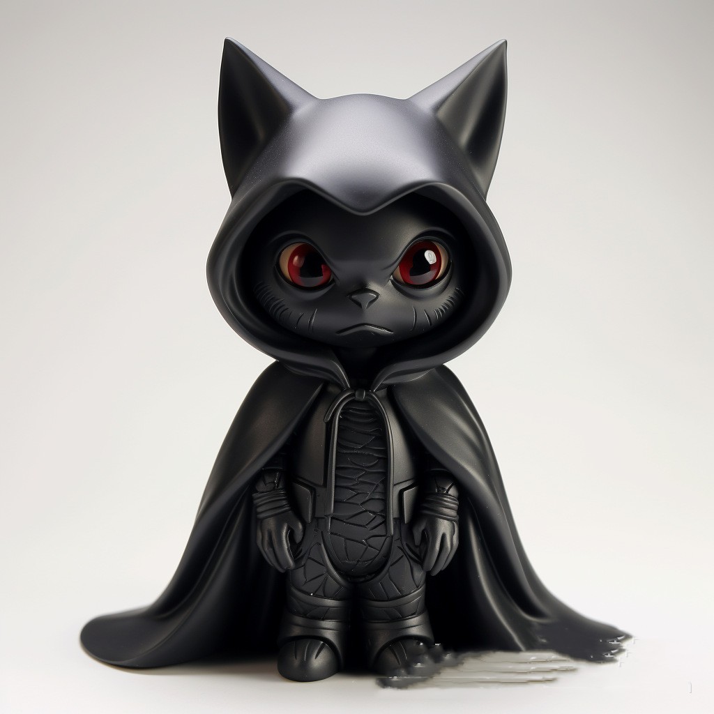 Black cat resin craft ornament (a style)