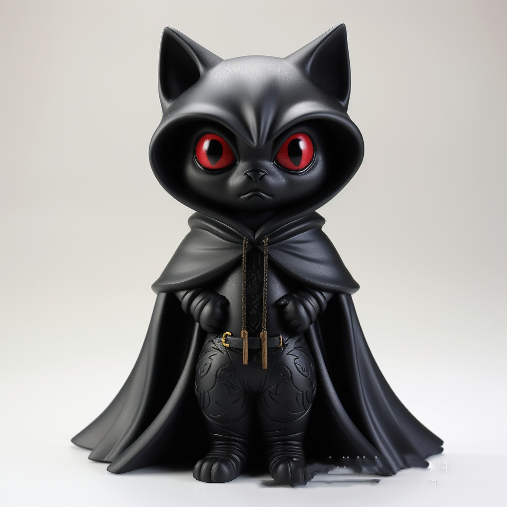 Black cat resin craft ornament (a style)