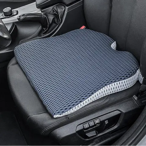 Memory Foam Car Cushion Office Chair Can Fixed Strap