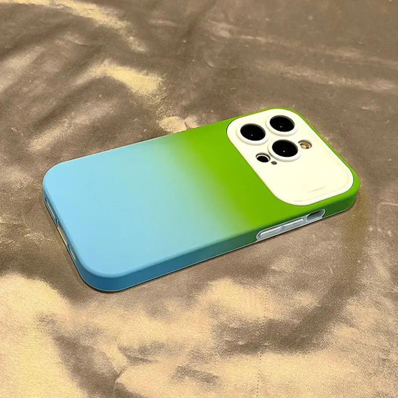 Gradient Large Window Full Lens Phone Case
