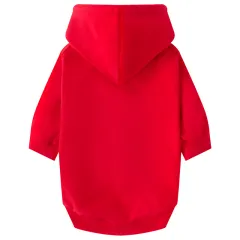 Blank Pet Sweater Cotton Dog Hoodie Clothing - Red - View 1