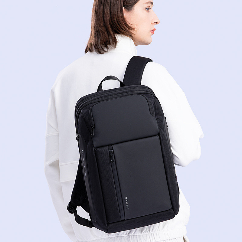 BANGE Backpack New Men's Backpack Large Capacity - Image 4