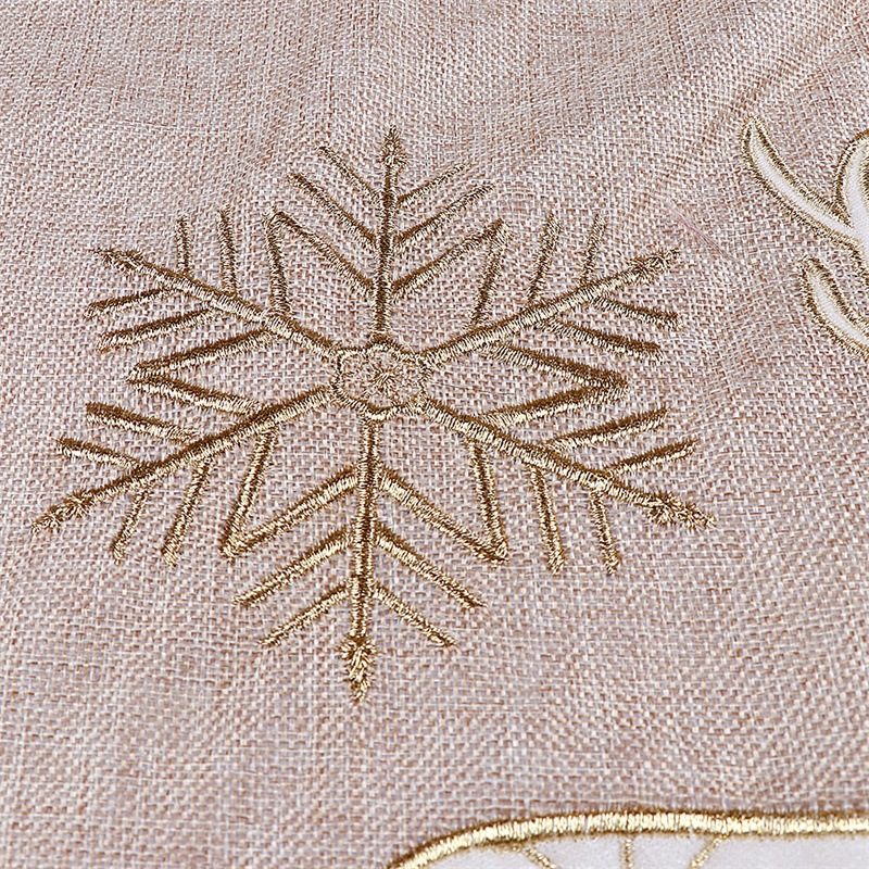 Christmas tree decoration tree skirt (golden wht)