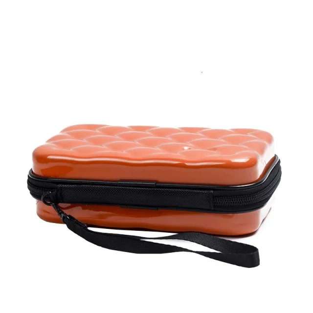 Korean Style Large Capacity Portable Travel Toiletry Bag Orange - Shop at LoveMi