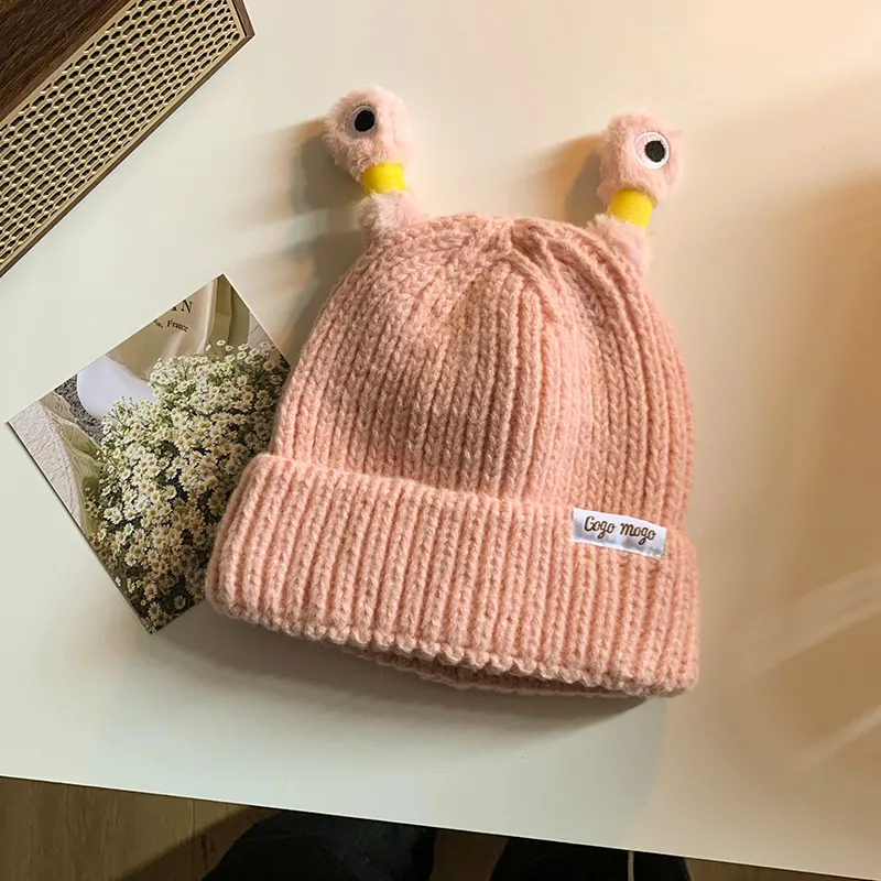Funny Frog Knitted Beanie For Women - 5 Style