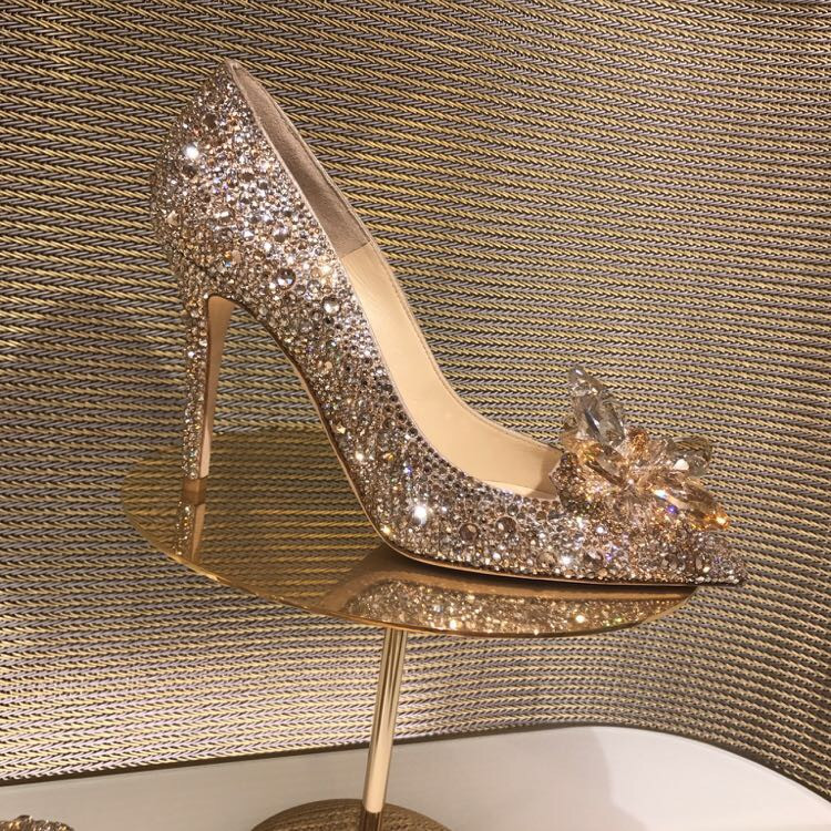 Gold Heel Height 5cm