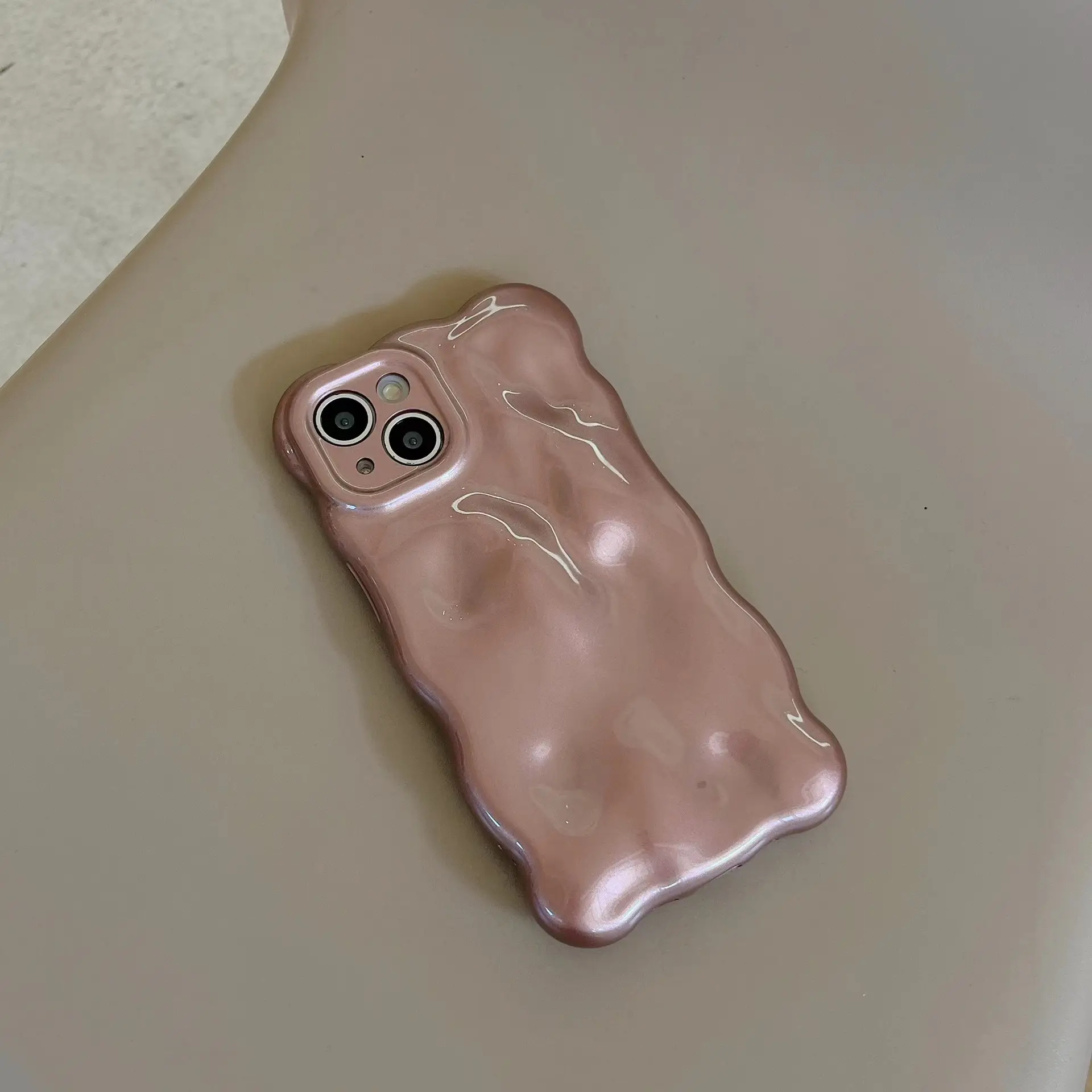 Korean Ins Solid Color Macaron Suitable For 14pro Max Phone Case