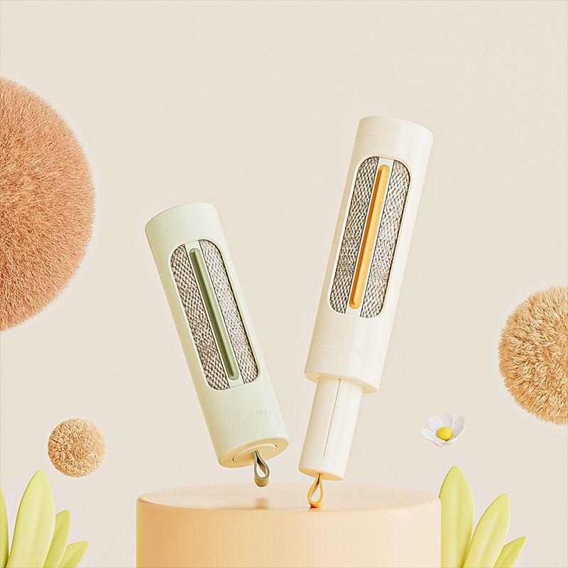 Bidirectional Hair Removal Electrostatic Brush