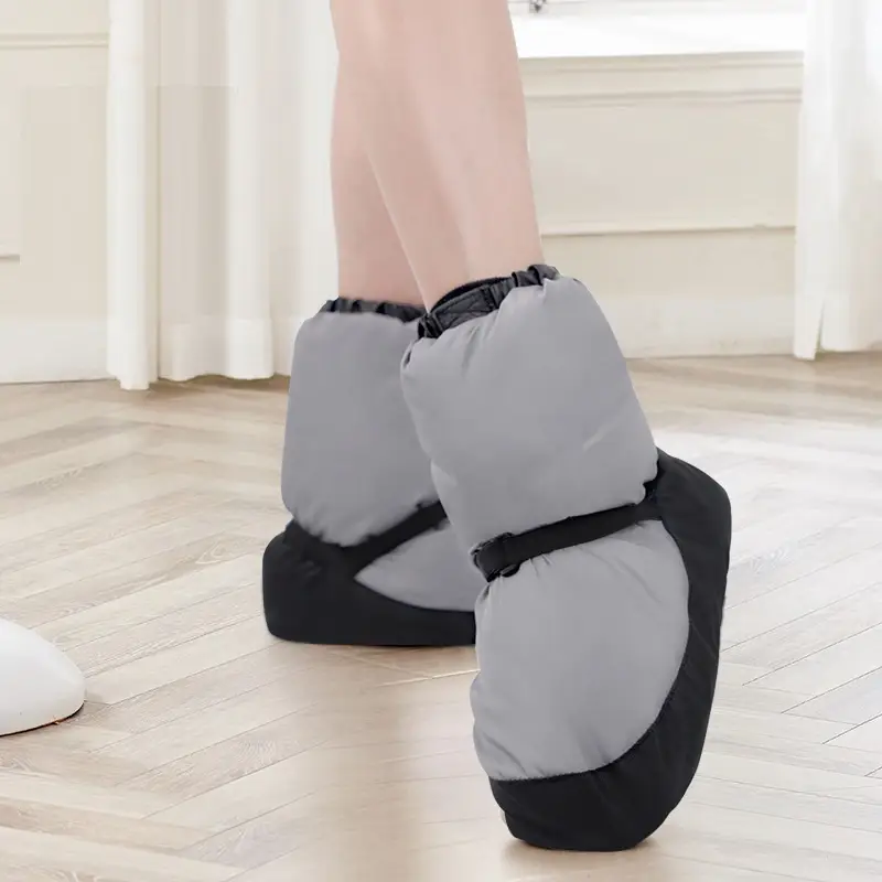 Winter dance practice warm boots