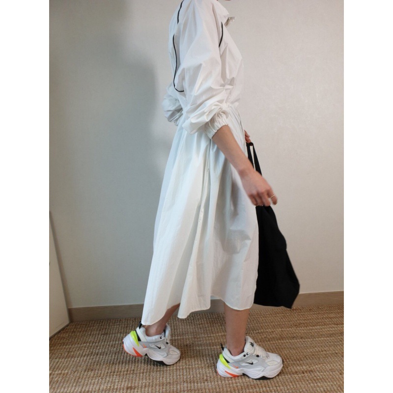 Versatile Below The Knee Dress Long Coat