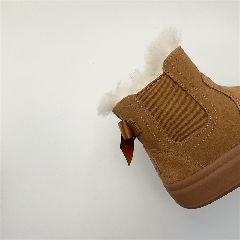 Children's Fur Integrated Cotton Boots — foto 8