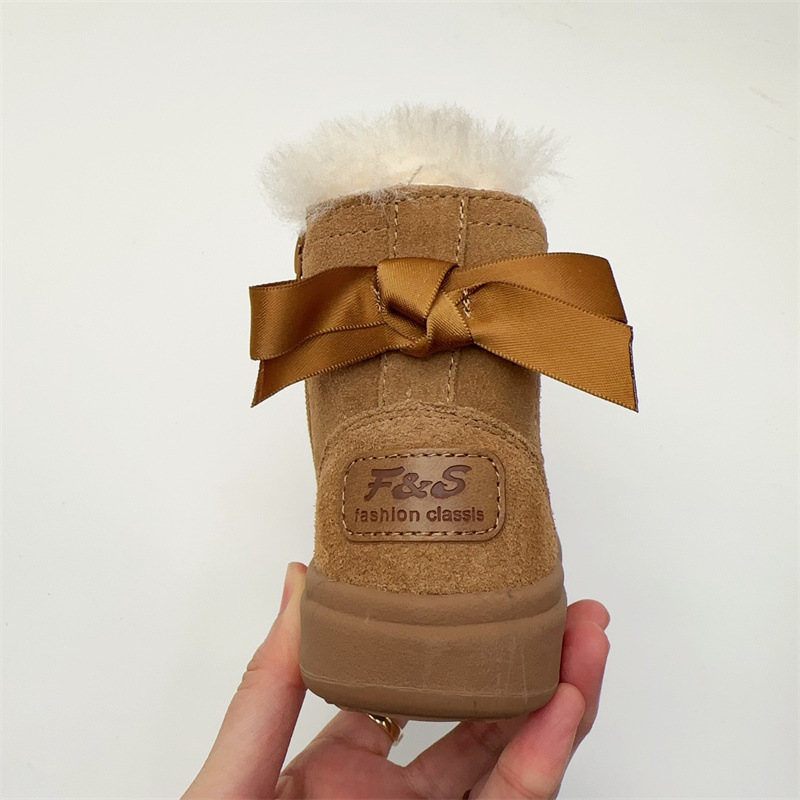 Children's Fur Integrated Cotton Boots — foto 6
