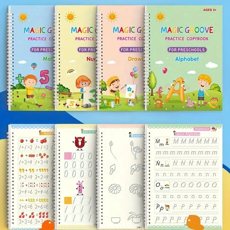 Groove Copybook Student Training Pen Control Magic Calligraphy Practice Board - Image 17
