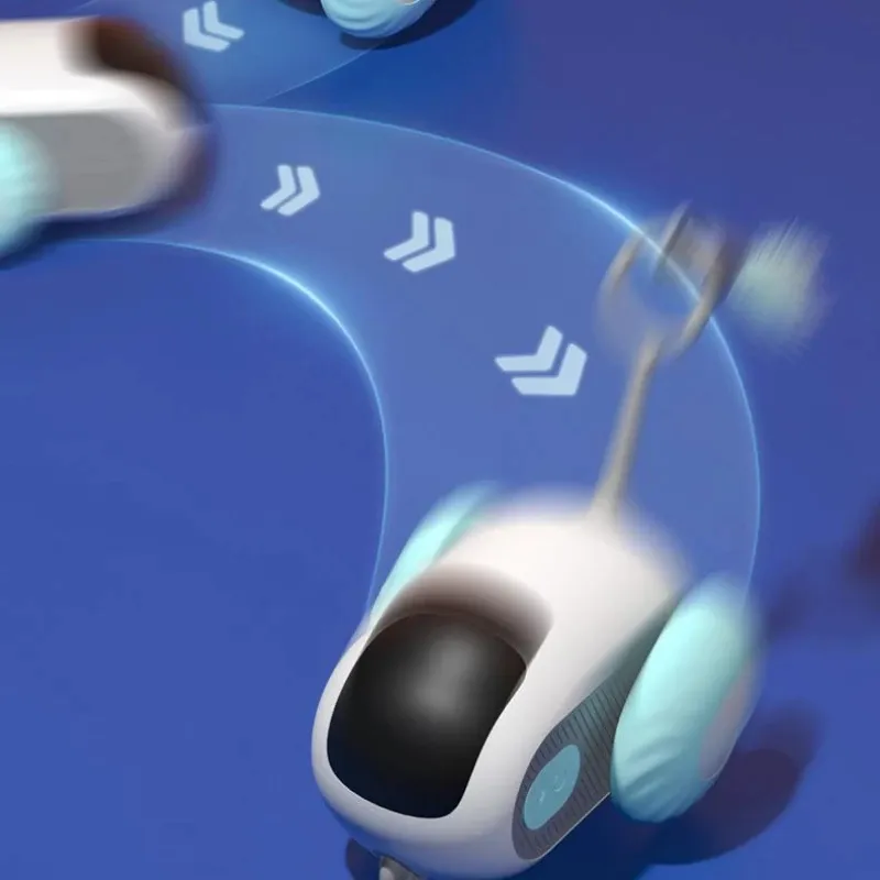 Remote Control Interactive Cat Car Toy USB Charging Chasing Automatic Self-moving Remote Smart Control Car Interactive Cat Toy Pet Products – image 6