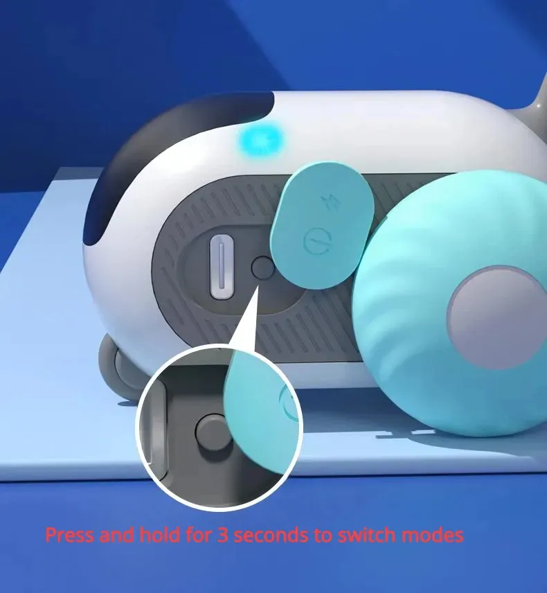 Remote Control Interactive Cat Car Toy USB Charging Chasing Automatic Self-moving Remote Smart Control Car Interactive Cat Toy Pet Products – image 3