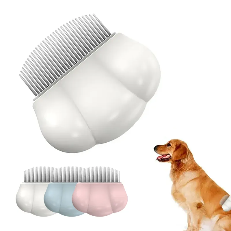 Dog Grooming Comb Comfortable Pet Small Lice Flea Combs Universal Shedding Brush Shell Comb Removes Tangles For Dogs Rabbit Pets Products – image 2