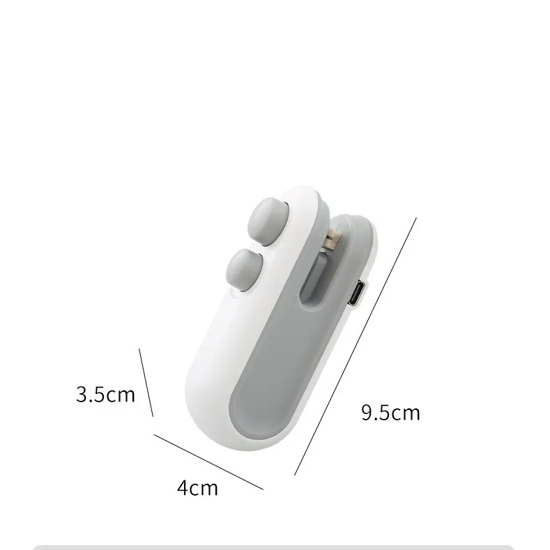 Chip Bag Sea Vacuum Sealing Machine Handheld Heat Vacumn Sealer Portable Heat Sealer USB Rechargeable For Food Storage Clip Bag Kitchen Gadgets – image 8