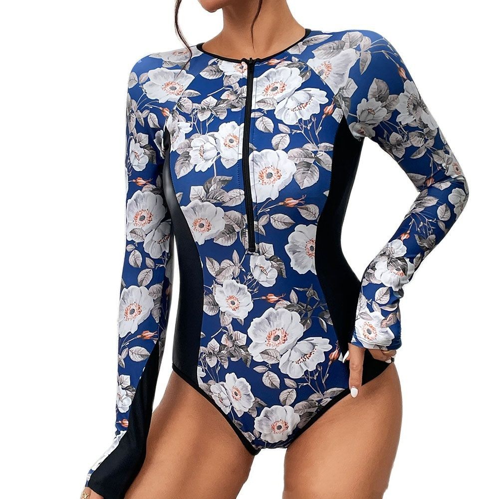 Surfing Suit Sunscreen Swimsuit Printing - Image 5