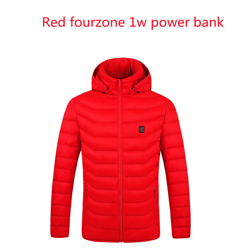 Red fourzone 1w power bank